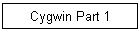 Cygwin Part 1